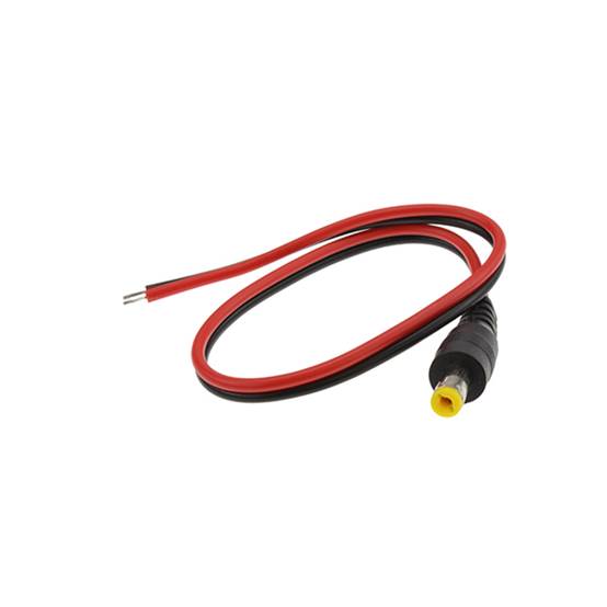DC PIGTAIL Power Plug 5.5 X 2.1mm To Bare Ends